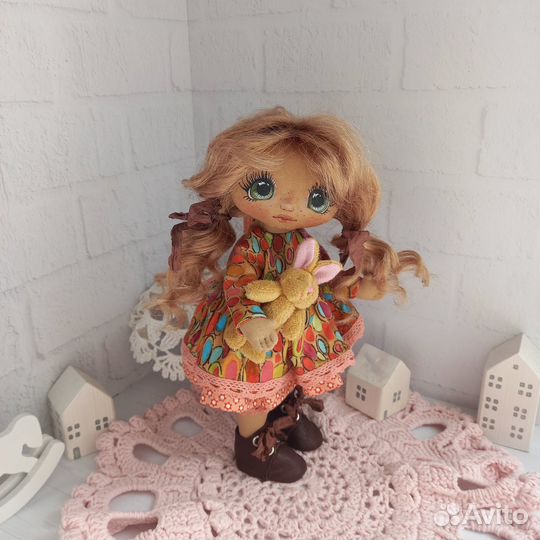 Текстильная куколка Марьяша