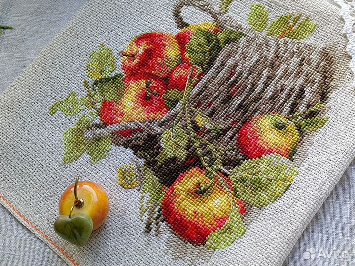 Картина ручная работа. Вышивка крестиком