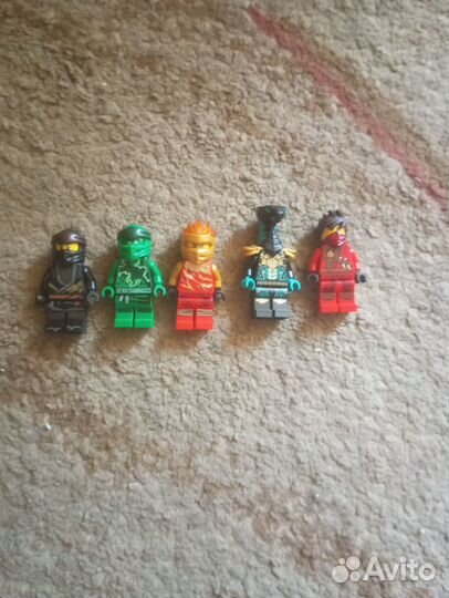 Lego ninjago фигурки