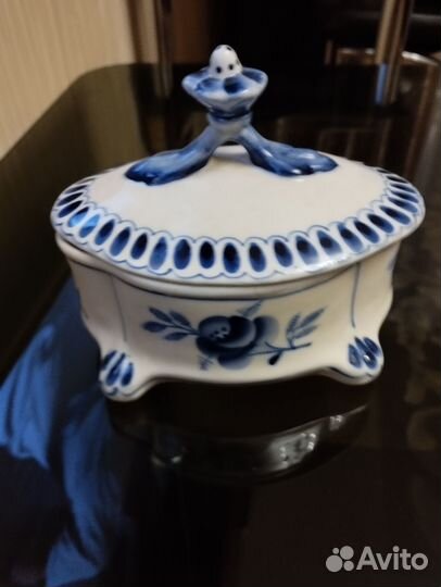 Посуда СССР гжель