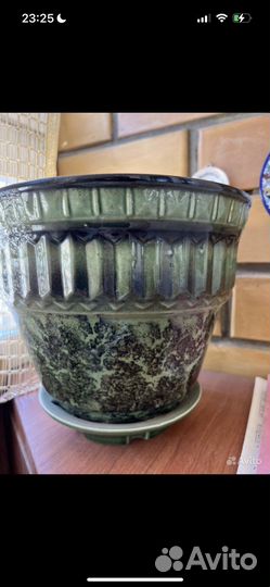 Горшок для цветов керамика большой