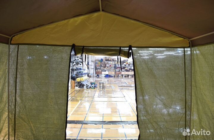 Монтаж палатки для сварки