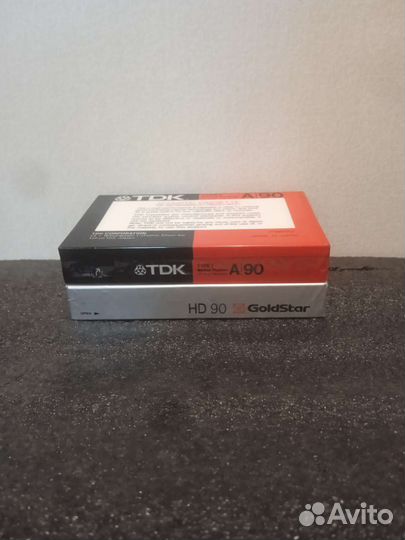 Аудиокассеты новые tdk a90 goldstar