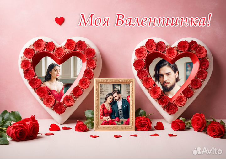 Фото магнит с вашими фото