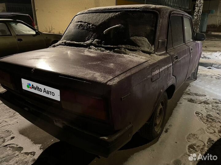 ВАЗ 2107 1.5 МТ, 2002, 198 000 км