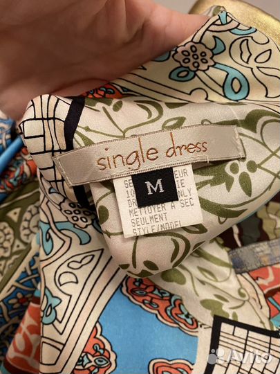 Платье шелк 100% 46 размер