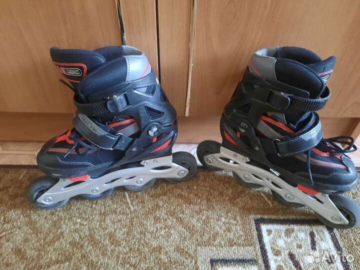 Роликовые коньки детские раздвижные