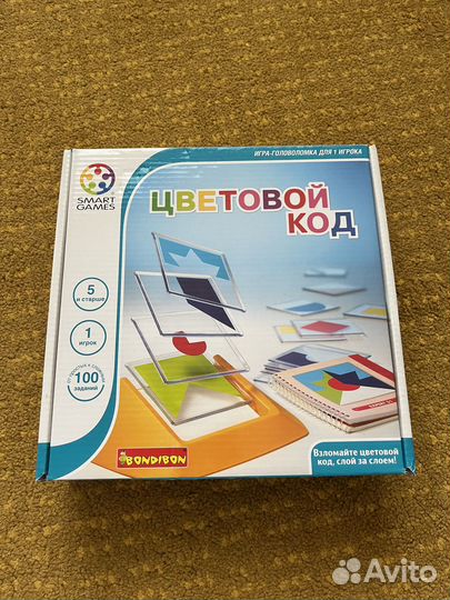 Настольная игра Цветовой код от bondibon