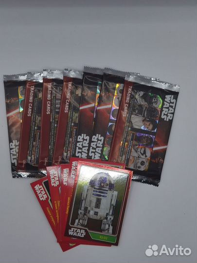 Бустер карточки Start wars topps