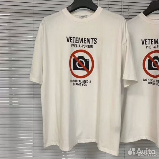 Футболка Vetements Anti Social