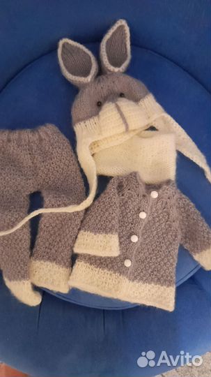 Одежда для куклы, Костюм зайка на отправку