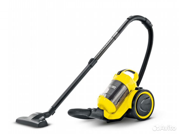 Желтый пылесос Karcher VC3 - по частям