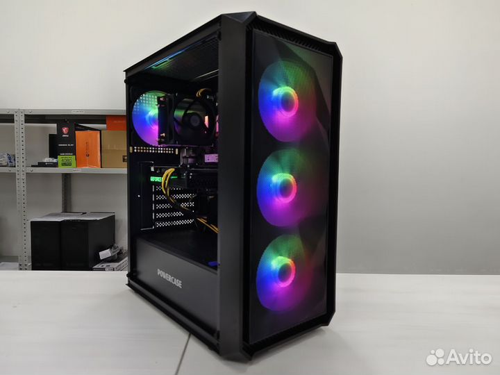 Игровой пк intel core i3 RTX3050