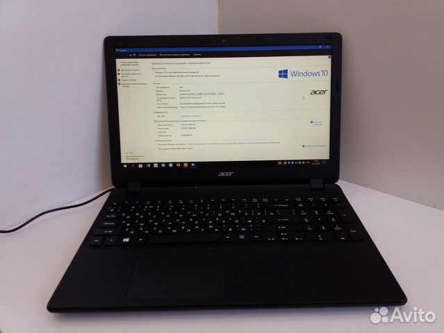 Ноутбук Acer. EX2519-N15W4