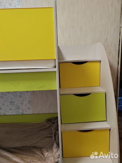 Двухъярусная кровать бу