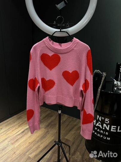 Свитер с сердечками