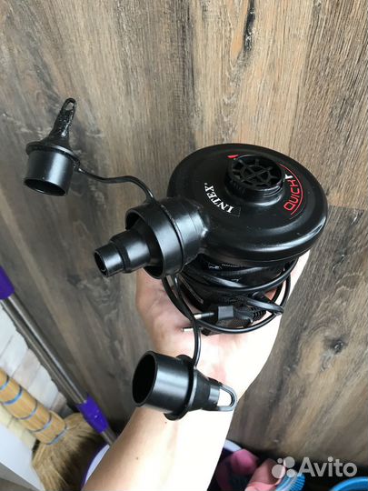 Насос электрический intex - для надувных матрасов