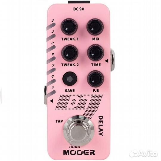 Гитарная педаль Mooer D7 Delay