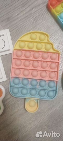 Магнитный конструктор и разные поп ит