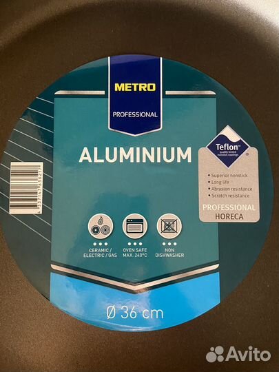 Сковорода универсальная Metro professional 36 см