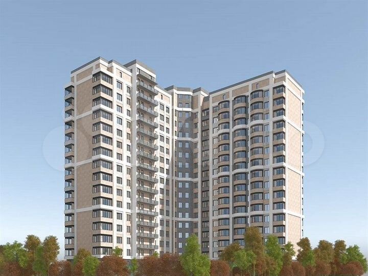 1-к. квартира, 45,6 м², 10/16 эт.