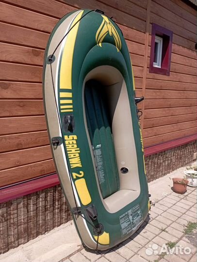Лодка надувная Intex Seahawk 2