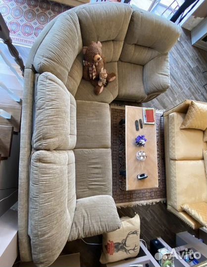 Диван угловой мягкий