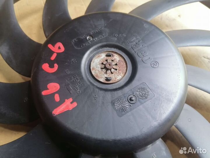 Вентилятор охлаждения радиатора Audi A6 C6, 2.4