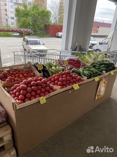 Продуктовый магазин овощи фрукты