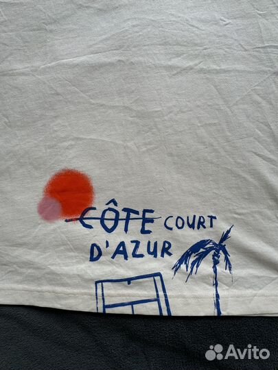 Футболка mustang новая размер XL, оверсайз