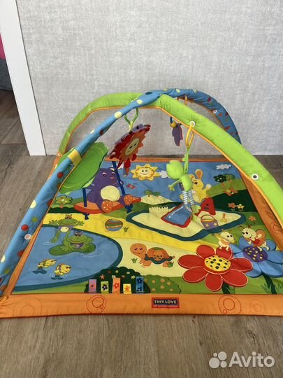 Игрушка Синий трактор и книга Вспыш