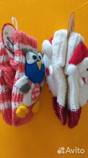 Чудесные новые носочки с игрушкой