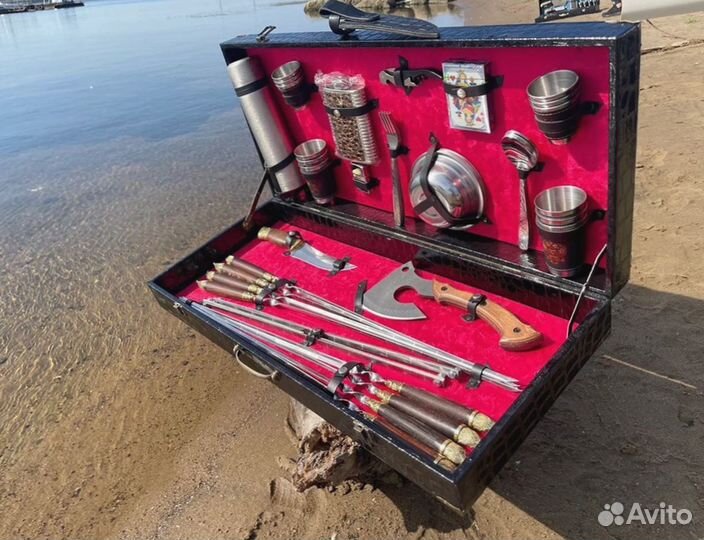 Шашлычный подарочный набор