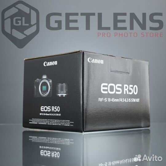 Canon EOS R50 Kit RF-S 18-45mm f/4.5-6.3 IS STM