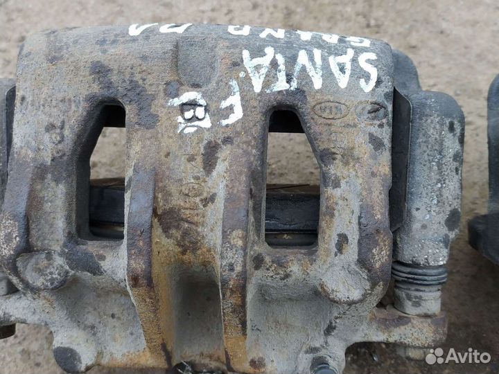 Суппорта передние hyundai grand santa fe 2017 г