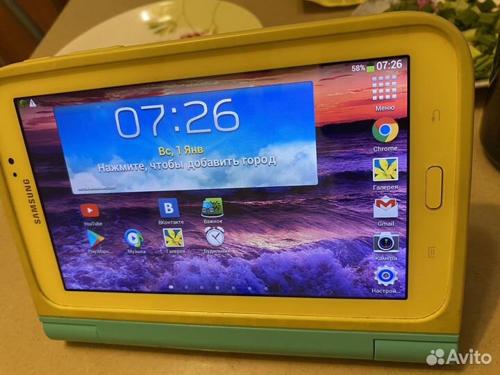 Планшет Samsung Galaxy Tab 3 kids