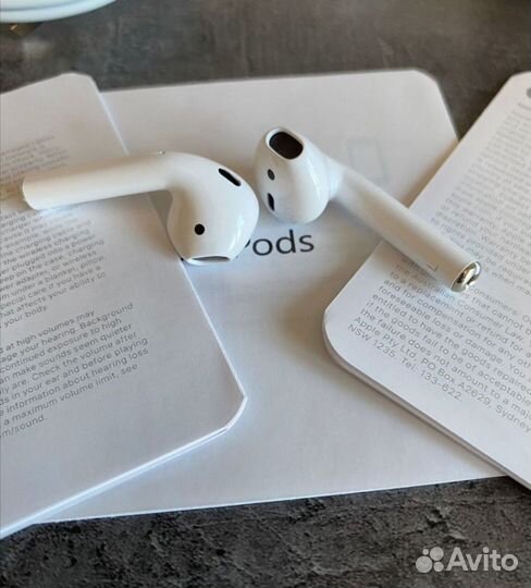 Беспроводные наушники apple airpods 2