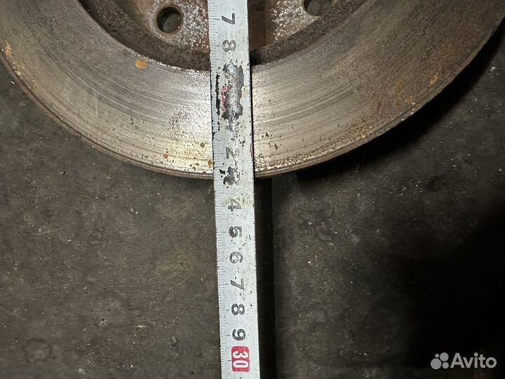 Диск тормозной Honda Fit GE6