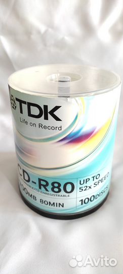 Cd диски TDK