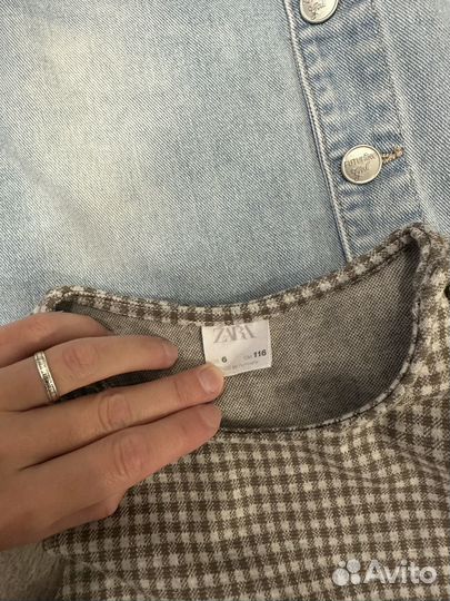 Вещи пакетом на девочку 110 116 zara hm mango