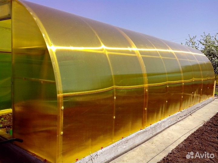 Теплица из поликарбоната