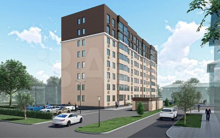 3-к. квартира, 93,8 м², 8/8 эт.