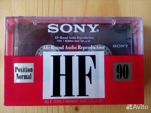 Аудиокассета sony HF 90