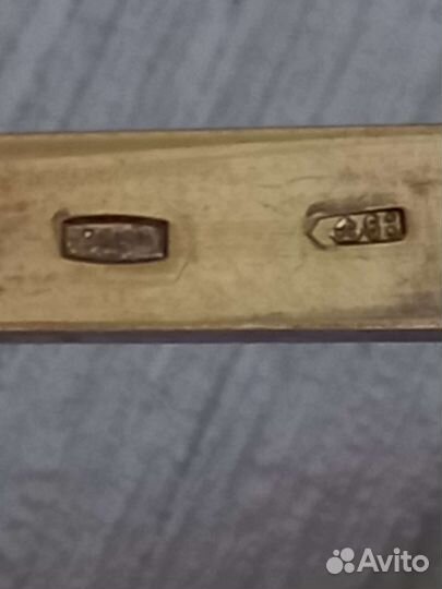 Ситечко для чая серебро, (заварник) эмаль СССР