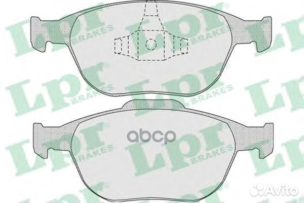 Колодки торм. дисковые 05p913 Lpr