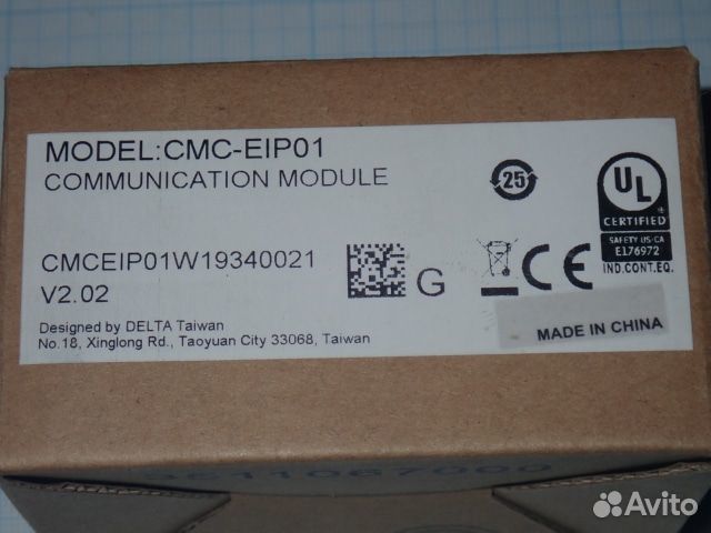 Плата delta Electronics CMC-EIP01 communication