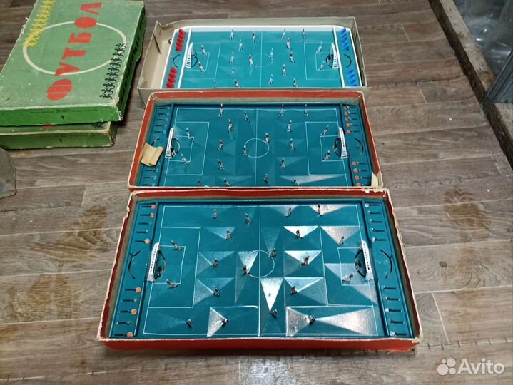 Настольный футбол СССР новые. 3 штуки в наличии