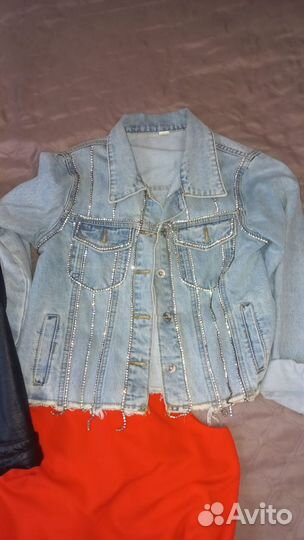 Одежда женская, куртка, джинсовка, платья 44