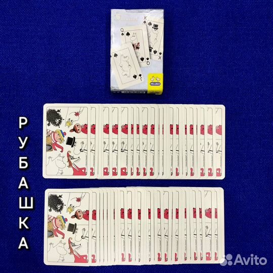 Игральные карты Муми-Тролли Peliko (Финляндия)
