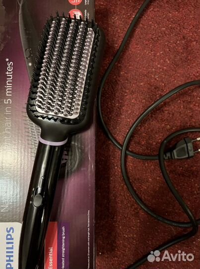 Утюг для волос-рассческа philips выпрямитель
